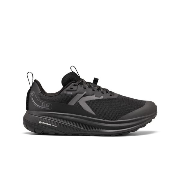 Men's Roam Waterproof Trail Running Shoe | Black/Black