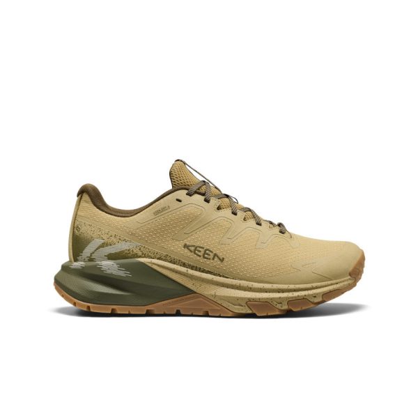 Men's Targhee Apex Waterproof Hiking Shoe  |  Dark Olive/Khaki