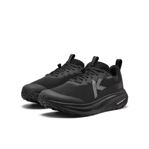 Men's Roam Waterproof Trail Running Shoe | Black/Black