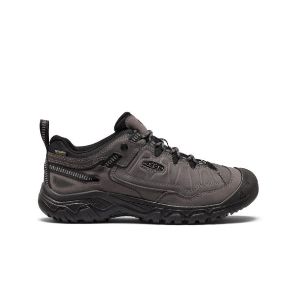 Men's Targhee IV Wide Waterproof Hiking Shoe  |  Magnet/Black