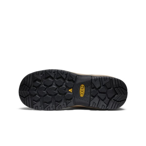 Men's Evanston Pull-On Waterproof Boot (Soft Toe) | Bison/Black