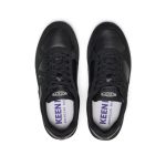 Women's KM2 Leather Jogger | Black/Black