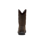 Men's Cincinnati Pull-On 90?? Heel Waterproof Work Boot (Carbon Toe) | Chocolate Brown/Black