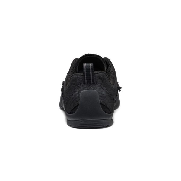 Men's Jasper Split Sneaker  |  Black/Black