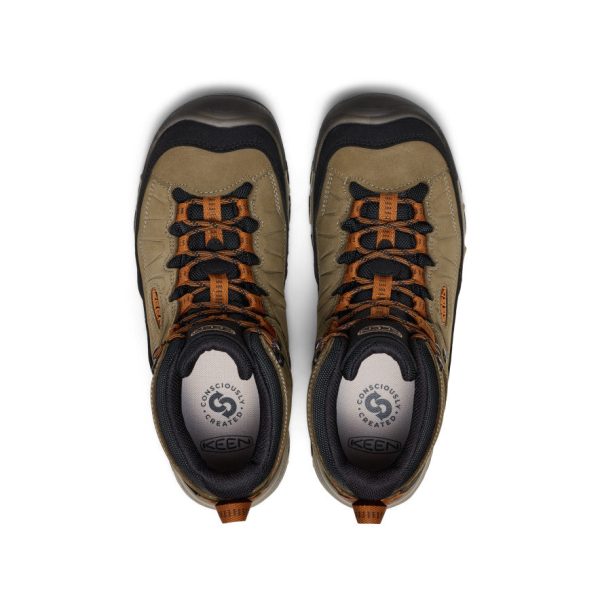 Men's Targhee IV Waterproof Hiking Boot | Sea Turtle/Roasted Pecan