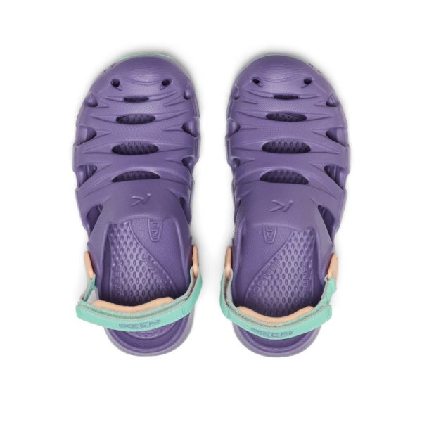 Big Kids' HyperFLT Clog  |  Purple Haze/Peach Fuzz