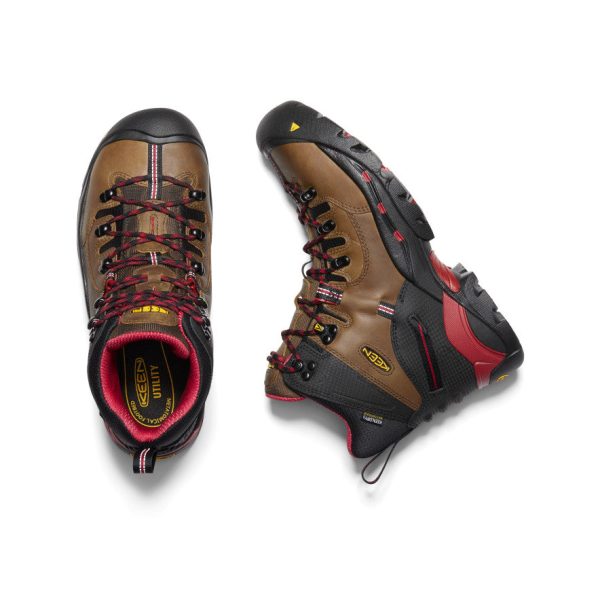 Men's Pittsburgh 6 Waterproof Boot (Steel Toe) | Bison