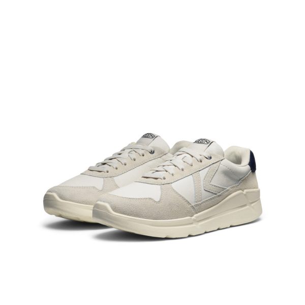 Men's KM2 Leather Jogger | Birch/Naval Academy