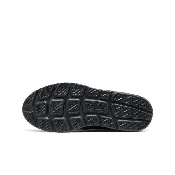 Men's KM2 Leather Slip-On | Black/Black