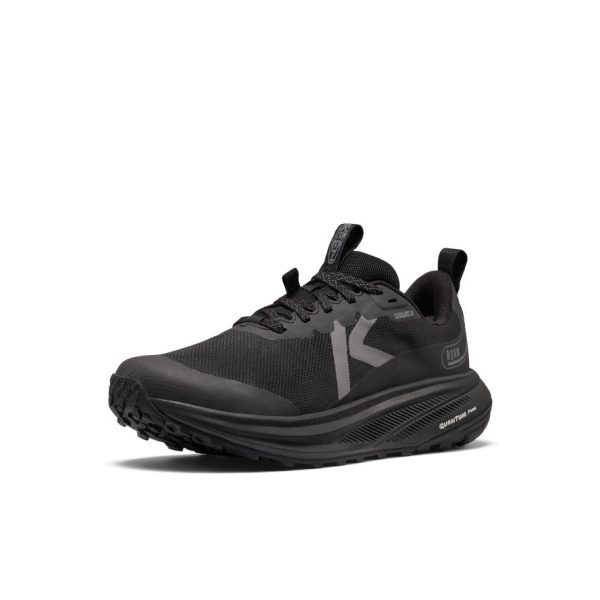 Women's Roam Waterproof Trail Running Shoe | Black/Black