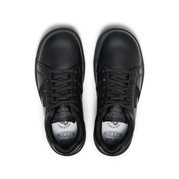 Women's Kenton WTX Work Shoe (Soft Toe) | Black/Black
