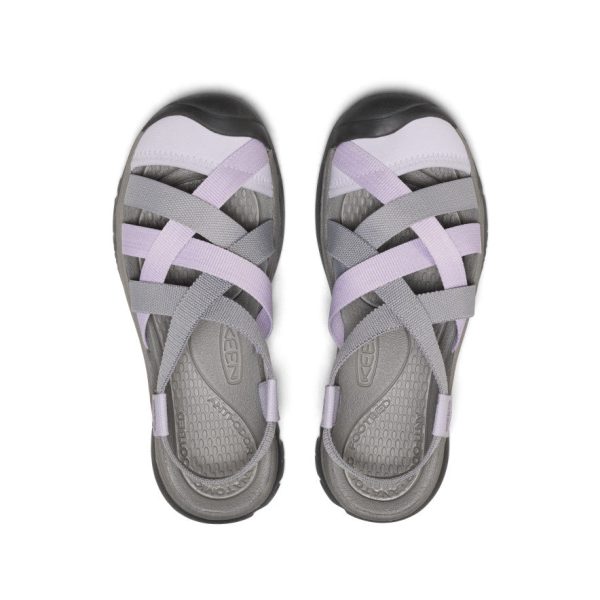 Women's Whisper Lattice Sandal | Alloy/Thistle