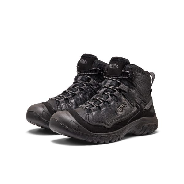 Men's Targhee IV Waterproof Hiking Boot | Tumbled Black