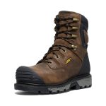 Men's CSA Camden 8 Waterproof Boot (Carbon Toe) | Dark Earth/Black