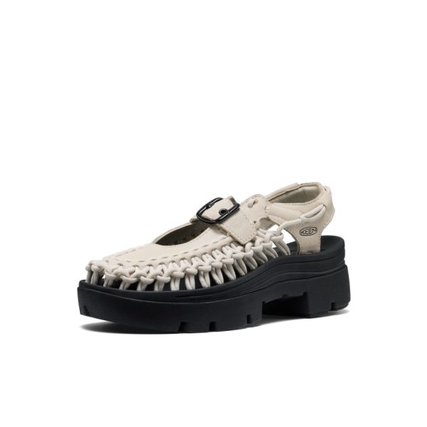 All Gender UNEEK PLT Mary Jane Sneaker  |  Birch Smooth Lea