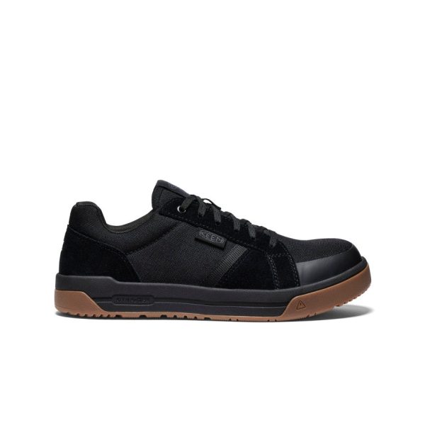 Men's Kenton Work Shoe (Carbon Toe) | Black/Gum