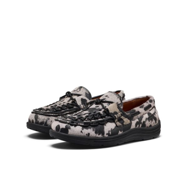 Women's UNEEK Loafer  |  Nocturnal Cow Black