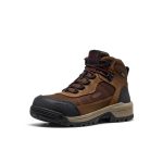 Women's Skokie Waterproof Work Boot (Carbon Toe) | Bison/Black