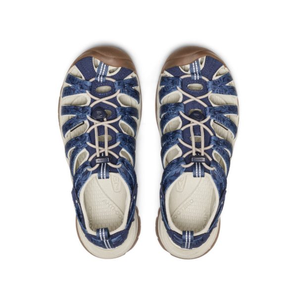 Women's Whisper  |  Navy Print