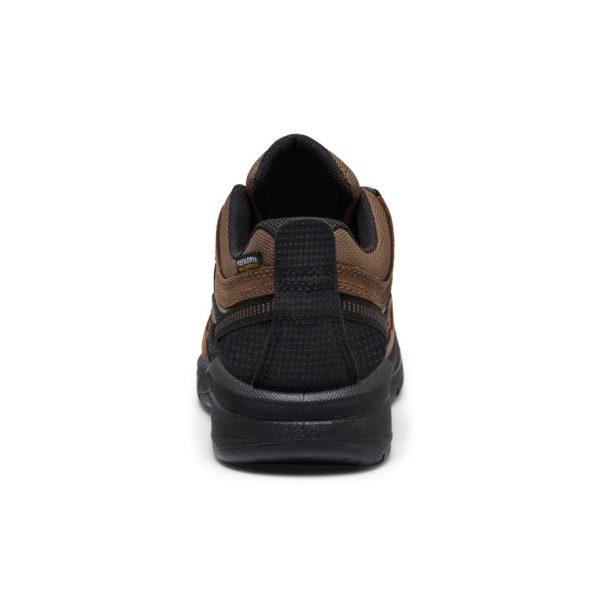 Men's Targhee IV Waterproof Work Shoe (Carbon Toe)  |  Dark Earth/Black