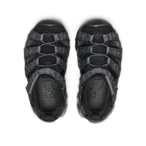 Little Kids' Hyperport H2 Sandal  |  Black/Steel Grey