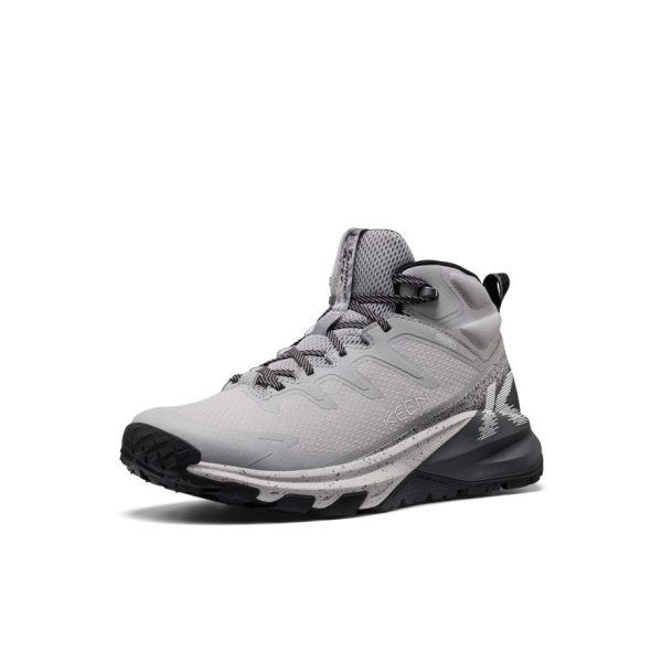 Men's Targhee Apex Wide Waterproof Hiking Boot  |  Alloy/Black