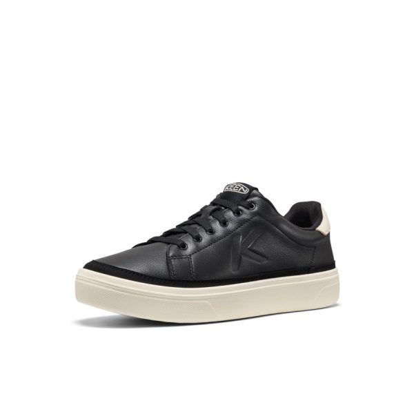 Men's KM1 Leather Sneaker  |  Black/Birch