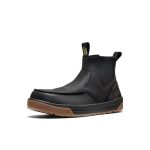 Men's Gibson Chelsea Work Boot (Carbon Toe) | Black/Gum