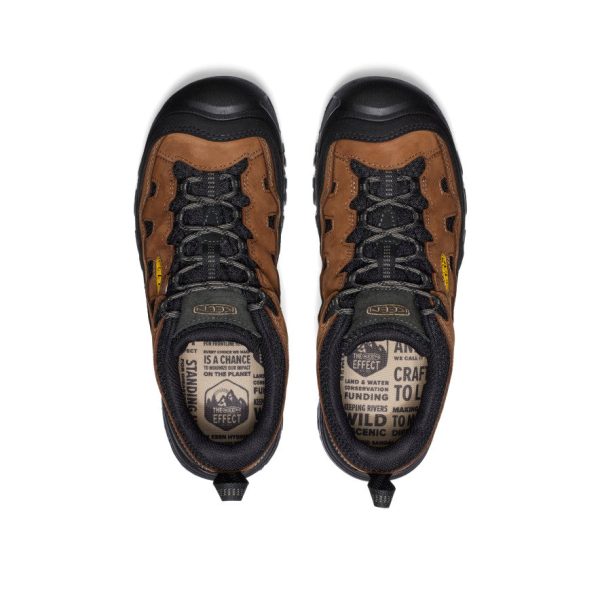 Men's Targhee IV Vented Hiking Shoe  |  Bison/Golden Yellow