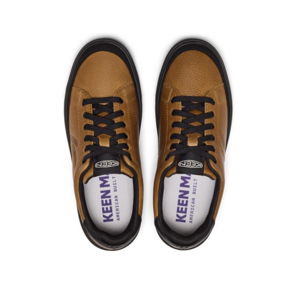 Men's KM1 Leather Sneaker  |  Bison/Black