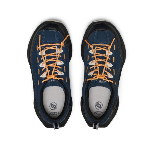 Big Kids' Jasper Zionic Sneaker  |  Naval Academy/Flame Orange