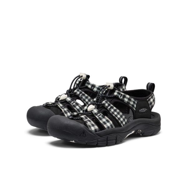 Women's Newport Retro  |  Black/Gingham