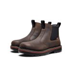 Men's Liberty Chelsea 90?? Heel Work Boot (Soft Toe) | Coffee Bean/Black