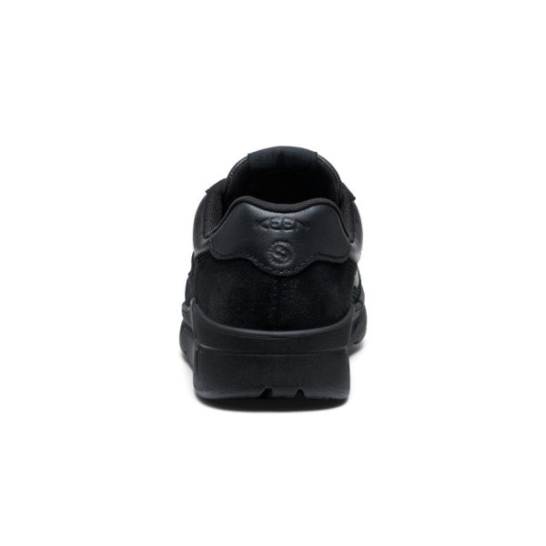 Women's KM2 Leather Jogger | Black/Black
