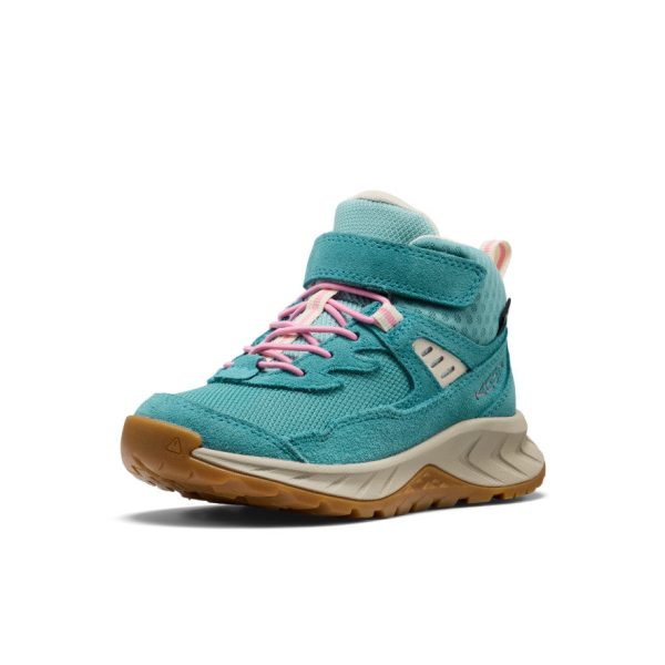 Little Kids' Hightrail Waterproof Hiking Boot  |  Brittany Blue/Cashmere Rose