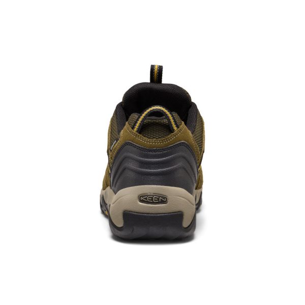 Men's Koven Waterproof Hiking Shoe  |  Dark Olive/Symphonic Sunset
