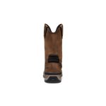 Men's Flatland Pull-On Waterproof Work Boot (Carbon Toe)  |  Bison/Black
