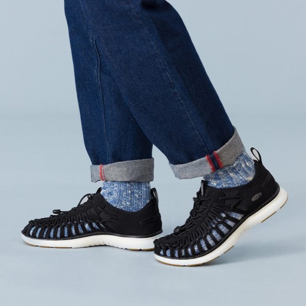 Men's UNEEK O3 Sneaker Sandal  |  Black/Star White