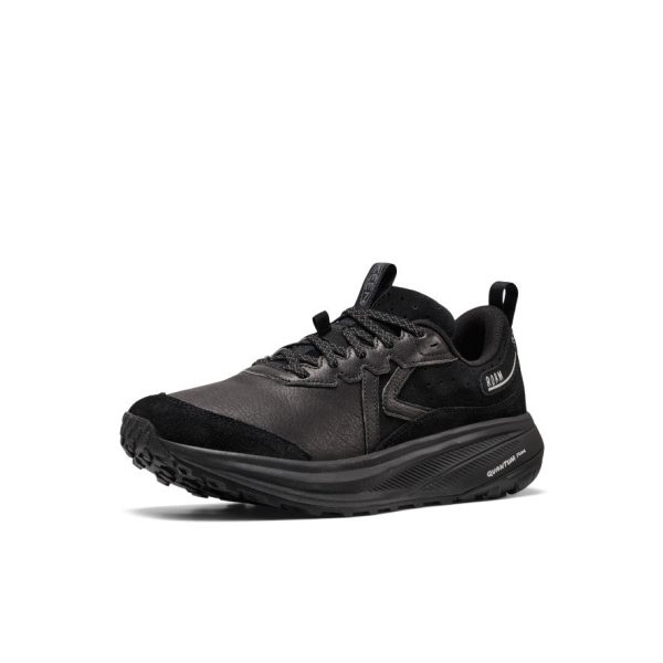 Men's Roam Leather Trail Running Shoe  |  Black/Black