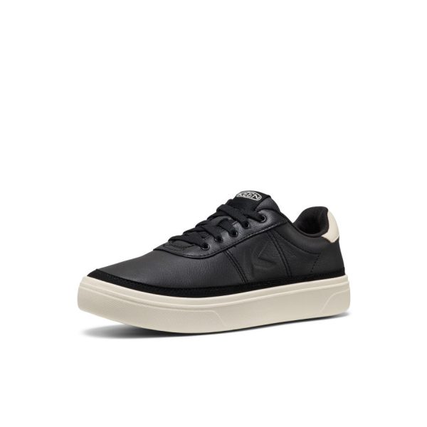 Men's KM4 Leather Sneaker  |  Black/Birch