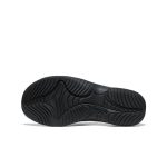 Men's Kona Leather Flip-Flop | Black/Steel Grey