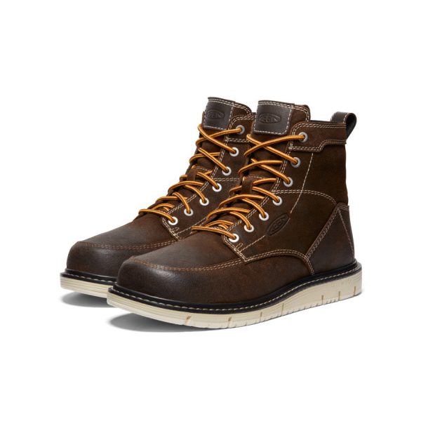 Men's San Jose 6 Boot (Soft Toe) | Coffee Bean/Star White