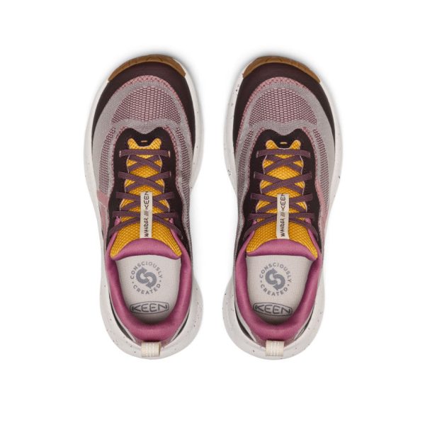 Women's Wander Trail Running Shoe  |  Huckleberry/Symphonic Sunset