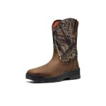 Men's Flatland Pull-On Waterproof Work Boot (Soft Toe) | MOSSY OAK® BREAK-UP COUNTRY©®