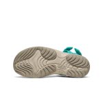 Women's Bali Strap Sandal | Bright Aqua