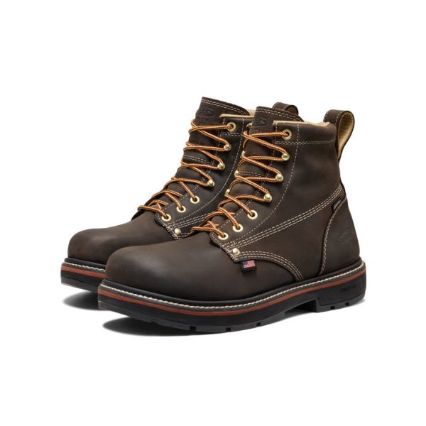 Men's Liberty 6 Waterproof 90?? Heel Boot (Carbon Toe) | Coffee Bean/Black