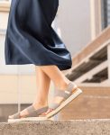 Women's Elle Backstrap Sandal | Cornstalk/Black