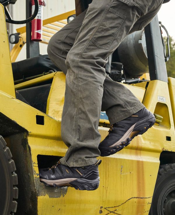 Men's Lansing Mid Waterproof (Steel Toe) | Cascade Brown/Brindle
