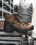 Men's Pittsburgh Energy 6 Waterproof Boot (Carbon Toe) | Bison/Black