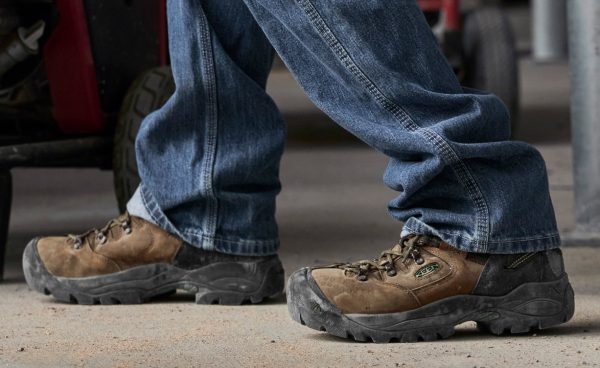 Men's Pittsburgh Energy 6 Waterproof Boot (Soft Toe) | Cascade Brown/Greener Pastures